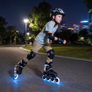 4 Sizes Adjustable Blade Roller with Light-up Wheels for Youth
