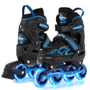4 Sizes Adjustable Blade Roller with Light-up Wheels for Youth