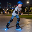 4 Sizes Adjustable Blade Roller with Light-up Wheels for Youth