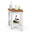 3-in-1 Bath & Storage Combo: Tall Cabinet Shower Bench & Buffet Sideboard