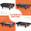 4 in 1 Combo Game Table Set with Billiards