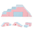 4-in-1 Foam Climbing Blocks with Slide for Toddlers