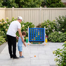 4-in-1 Adjustable Height Connect Game with Carry Bag