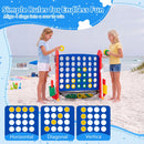 4-in-1 Adjustable Height Connect Game with Carry Bag