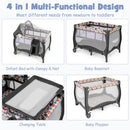 4 in 1 Portable Baby Nursery Center with Net and Music Box