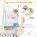 4-in-1 Toddler Activity Table Set with Magnetic Whiteboard and Chalk Board