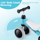Baby Balance Bike for 2 Years Old Boys Girls No Pedal 4 Wheels