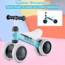 Baby Balance Bike for 2 Years Old Boys Girls No Pedal 4 Wheels