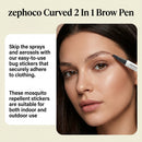 Double-ended Waterproof Eyebrow Pencil