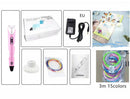 Children's 3D Printing Pen and Brush Toy Set