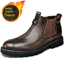 Short British Retro Platform Men's Casual Shoes