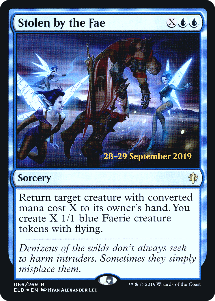 Stolen by the Fae (PRE-66S) - Throne of Eldraine Promos Foil