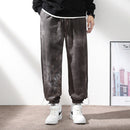 Men's Elastic Waist Drawstring Ankle Sweatpants
