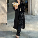 Women's Long Trench Coat, British Style Classic Spring Jacket