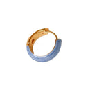 Enamel Simple Ring Ear Clip No Piercing