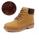 Mens CottonQuilted Dr MartensStyle BootsHighTop Casual Work Boots