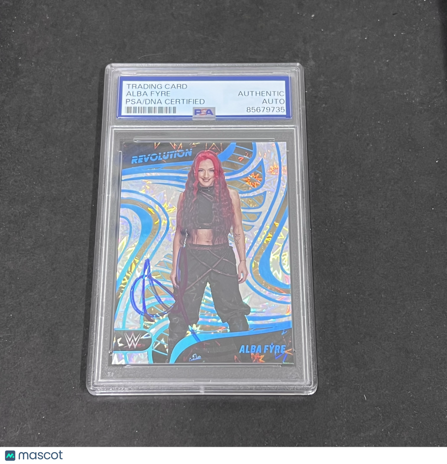 2023 Alba Fyre Panini Revolution#37 Signed Card PSA Auto Auth Autographed