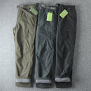 Windproof Waterproof Men's Straight Winter Pants