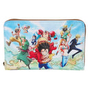 PREORDER (Estimated Arrival Q2 2024) Loungefly Animation: One Piece - One Piece Luffy Gang Zip-Around Wallet