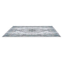 8x10FT VintageÊArea Rug Modern Non Slip Carpet Boho Low Pile Soft Rug Waterproof Machine Washable Rug for Living Room BedroomÊKitchen Dining Room Unde