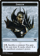Ob Nixilis of the Black Oath Emblem (C14-35 // 16) - Commander 2014 Tokens