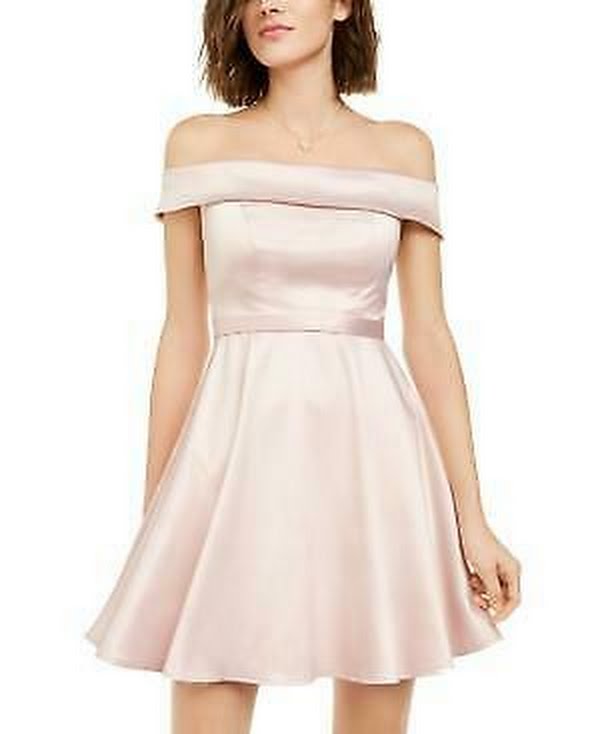 sequin hearts dresses Sequin Hearts Womens Zippered Short Sleeve Dress, Size 13 – Ralphie's Funhouse