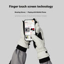 Non-slip Waterproof Fleece Lined Warm Gloves Women