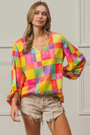 BiBi Multi Block Bubble Pop Ballon Top