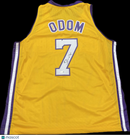 Lamar Odom Signed Jersey Los Angeles Lakers JSA Autographed