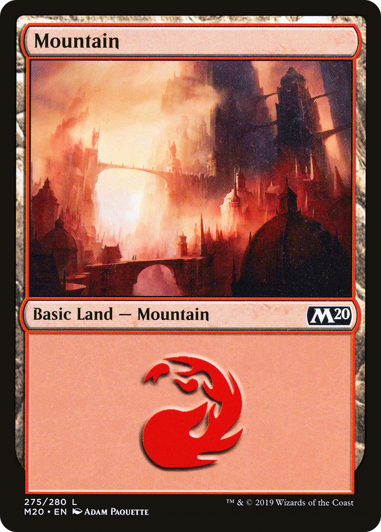 Mountain (M20-275) - Core Set 2020 Foil