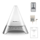 120ml Cool Mist Humidifier Ultrasonic Aroma Essential Oil Diffuser w/Soothing Sounds 7 Color Night Lights Waterless Auto Off for Relaxation and Sleepi