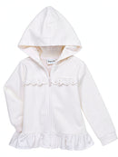 First Impressions Baby Girls Eyelet Hoodie-18Mo