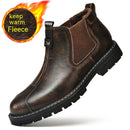 Short British Retro Platform Men's Casual Shoes