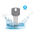 Ultra-Thin Waterproof Metal Key USB Drive