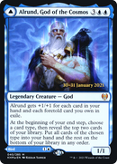 Alrund, God of the Cosmos // Hakka, Whispering Raven (PRE-40S) - Kaldheim Promos Foil