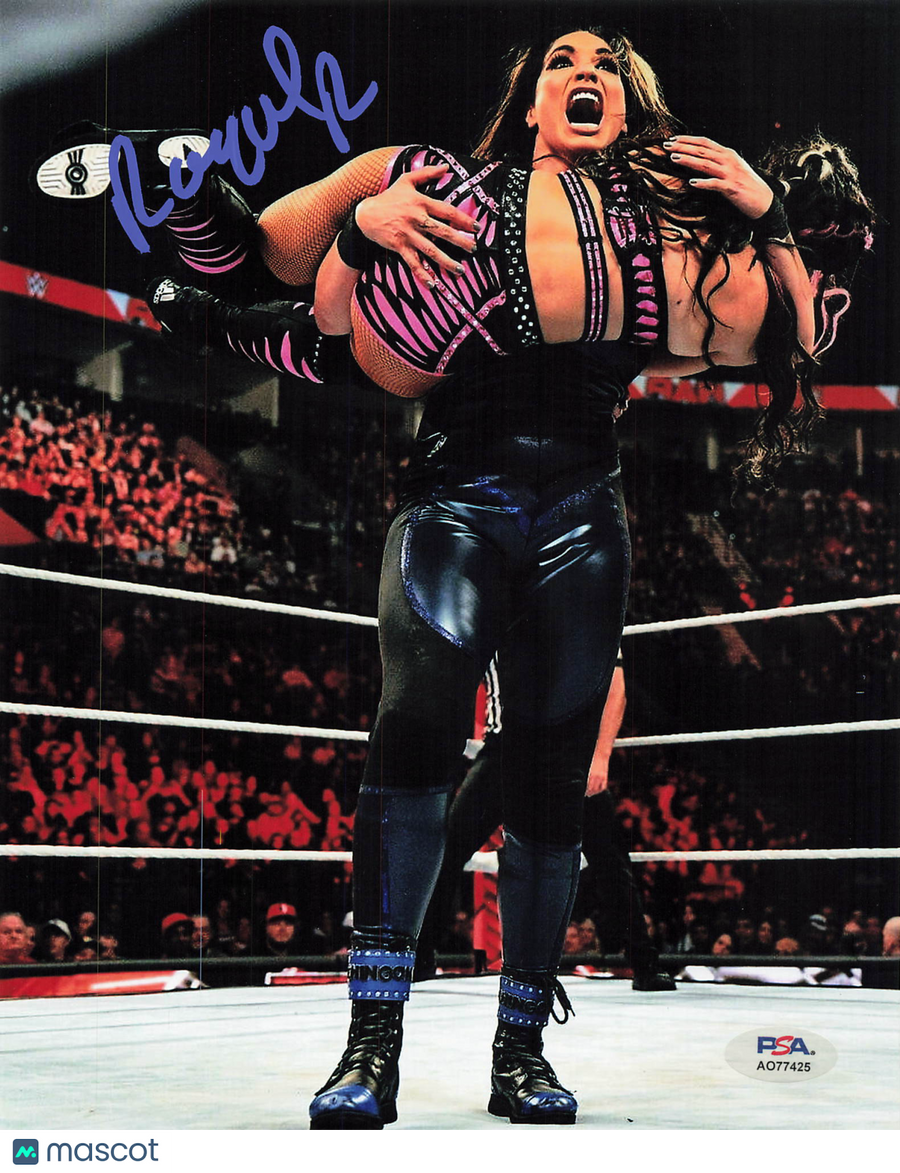 Raquel Rodriguez Signed Wrestling 8x10 Photo PSA Autographed