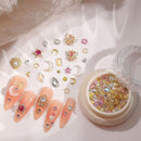 Women's Fashion Simple Love Nail Diamond Set