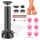Electric Foot Callus Remover & Nail Grinder with 40 Sanding Discs