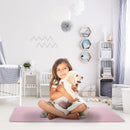 Fluffy Bedroom Rug 4Õ x 2.6Õ Anti-Skid Shaggy Area Rug Decorative Floor Carpet Mat for Nursery Bedroom Living Room
