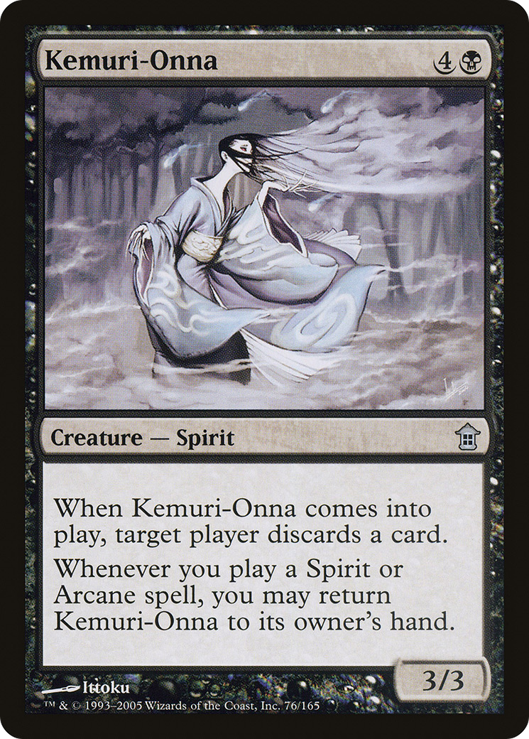 Kemuri-Onna (SOK-076) - Saviors of Kamigawa Foil