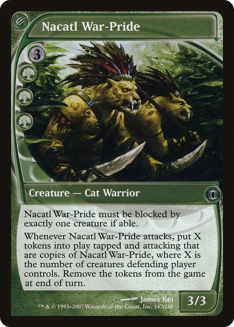 Nacatl War-Pride (FUT-147) - Future Sight Foil