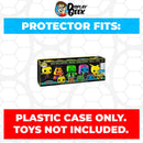Pop Protector for 5 Pack Nightmare Before Christmas Blacklight Funko Pop