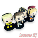 5-POP Floating Shelf for 5 Funko Pops | Fits Funko 5-PACKs for out-of-box display
