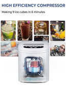 Mini Portable Compact Electric Ice Maker Machine