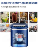 Mini Portable Compact Electric Ice Maker Machine