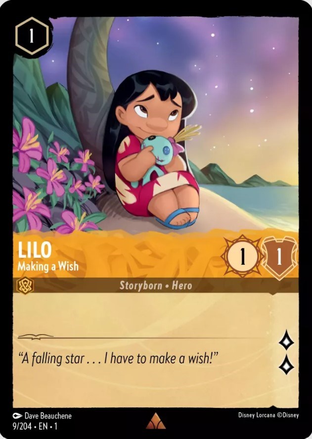 Lilo - Making a Wish (9/204) - The First Chapter Cold Foil