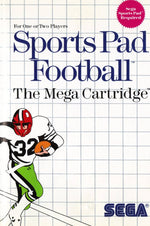 Sports Pad Football (Sega Master System)