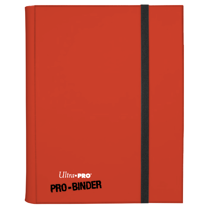 Ultra PRO: 9-Pocket Side-Loading PRO Binder (Red)