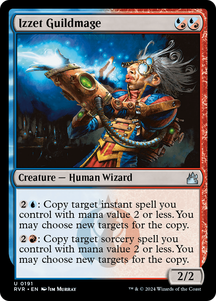 Izzet Guildmage (RVR-191) - Ravnica Remastered Foil