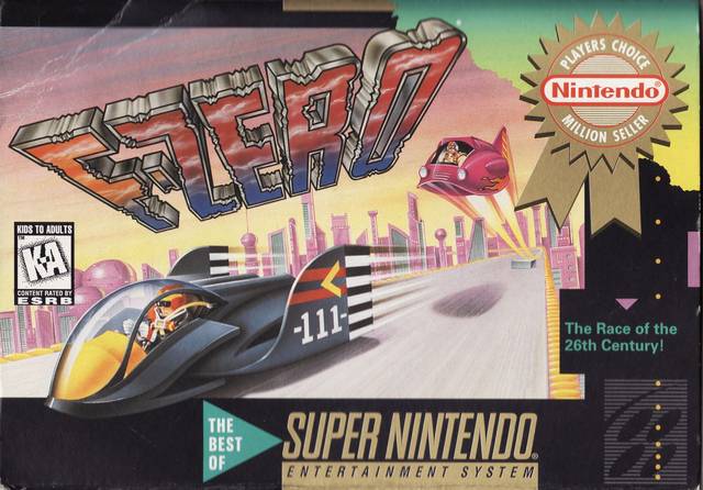 F-Zero (Player's Choice) (Super Nintendo)